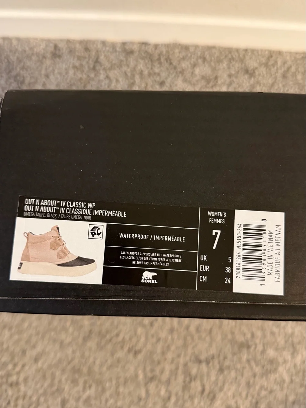 Sorel women’s out